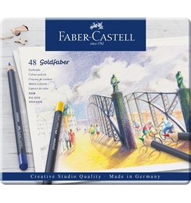 48-pieces Goldfaber Colour Pencil Set